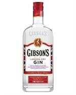Flaske Gibsons London Dry Gin fra Frankrig